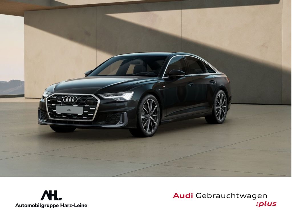 Audi A6 2025 г. Чёрный, пробег 22312 км