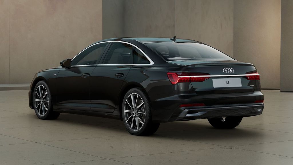 Audi A6 2025 г. Чёрный, пробег 22312 км