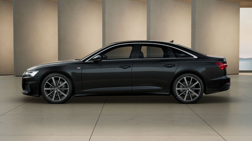 Audi A6 2025 г. Чёрный, пробег 22312 км