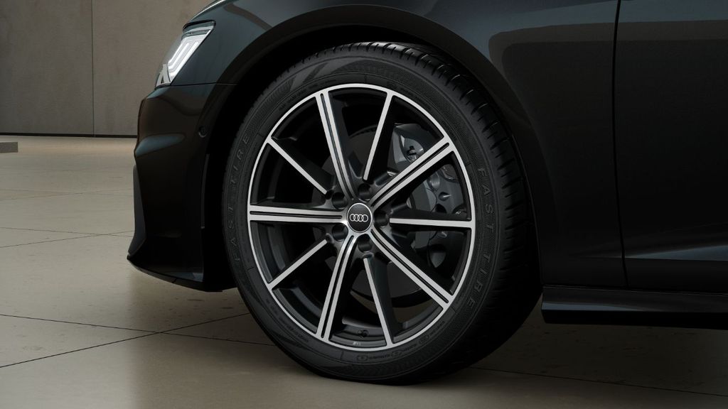 Audi A6 2025 г. Чёрный, пробег 22312 км
