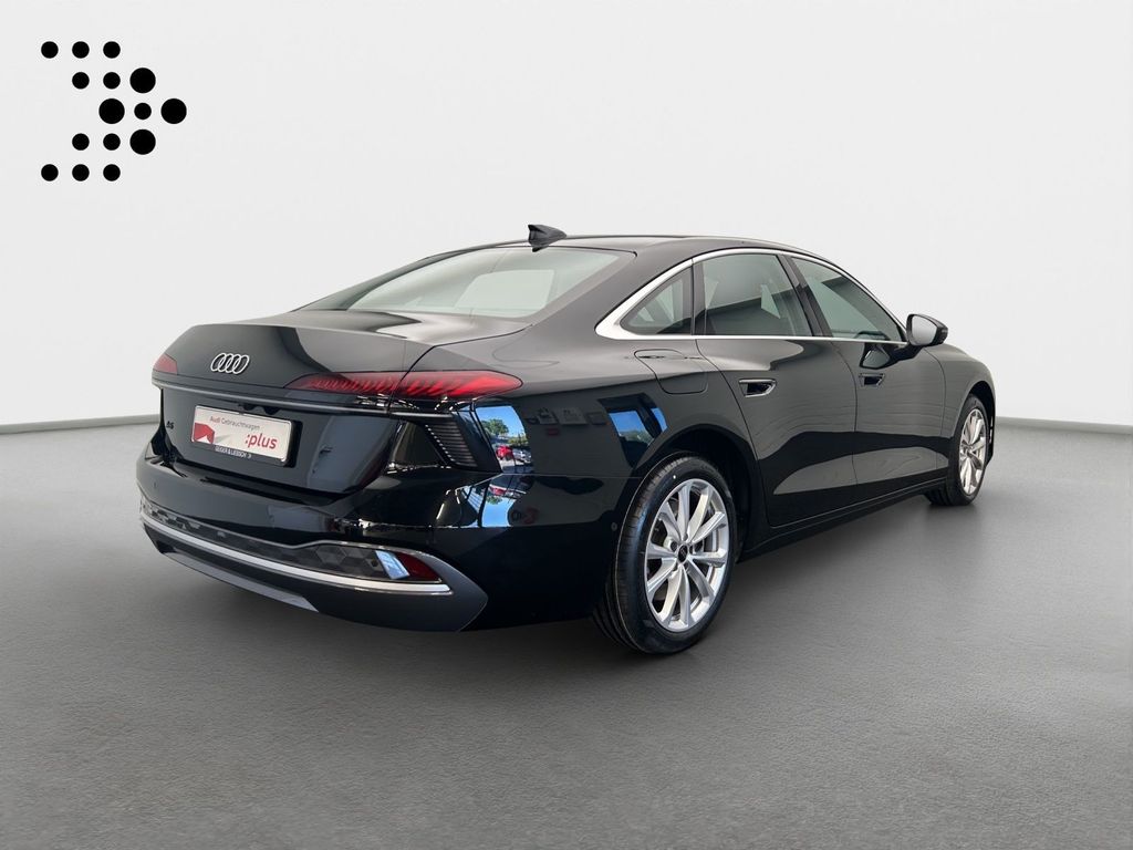 Audi A6 2025 г. Чёрный, пробег 29500 км