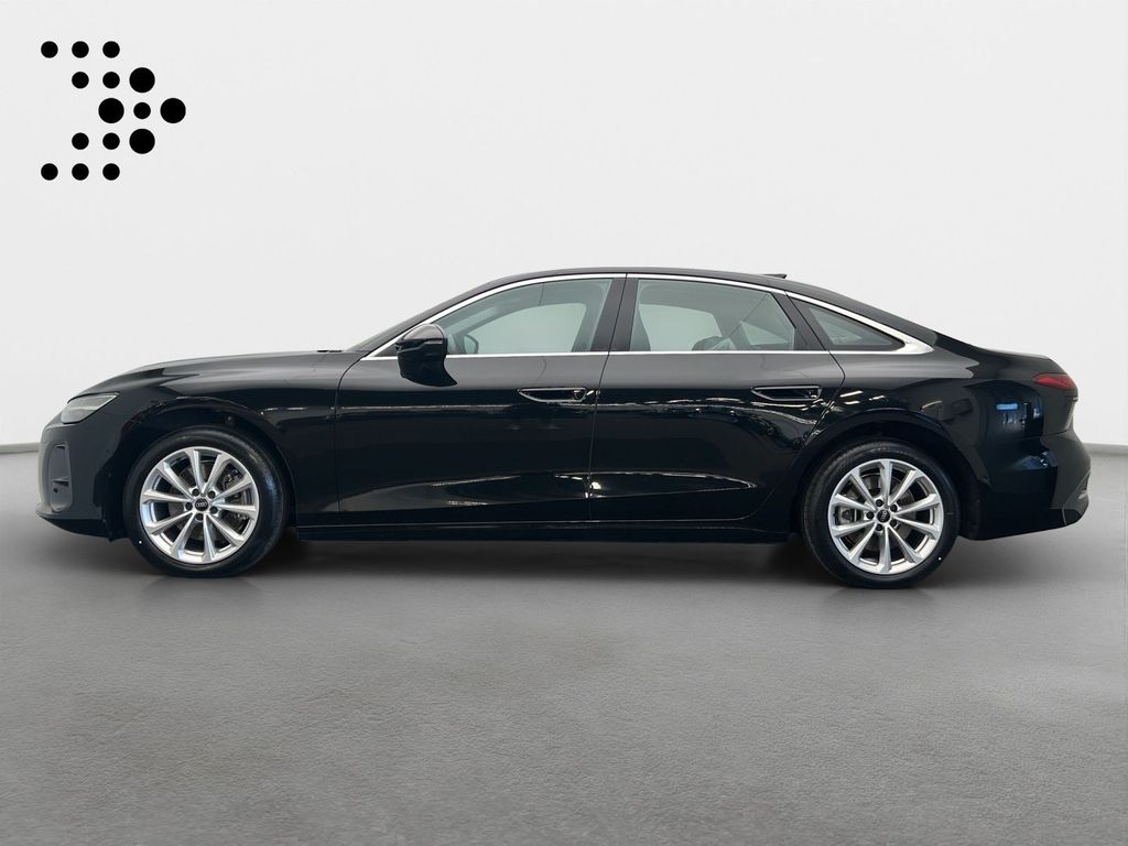Audi A6 2025 г. Чёрный, пробег 29500 км