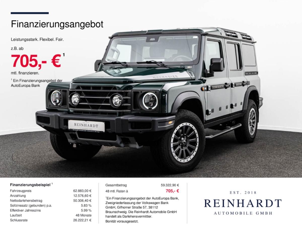 Ineos Grenadier 2025 г. Зелёный, пробег 23936 км