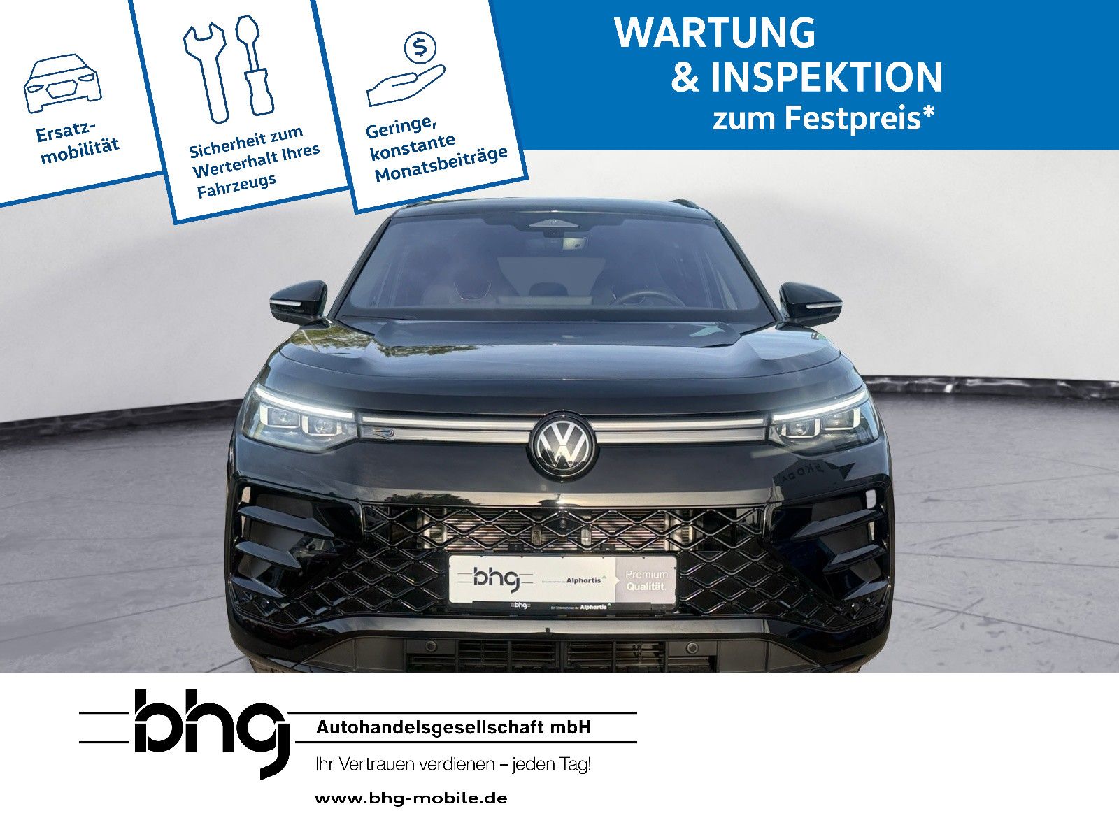 Volkswagen Tayron 2026 г. Чёрный, пробег 7530 км