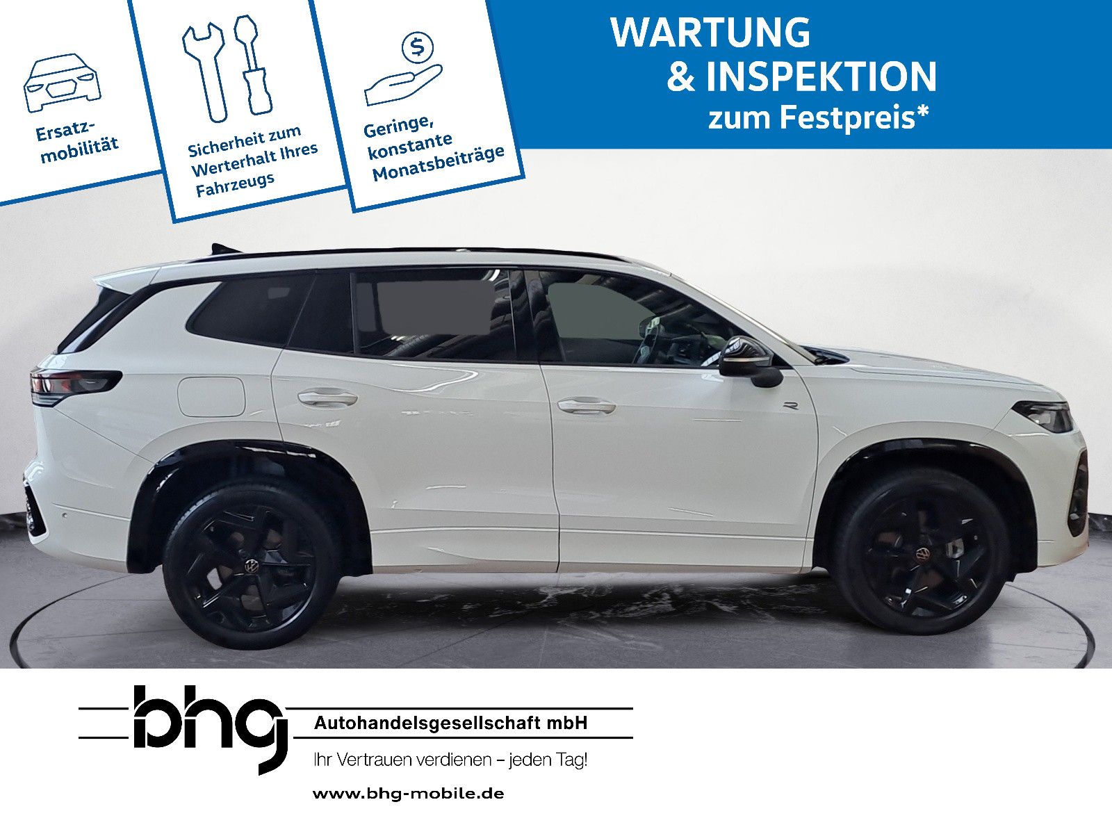Volkswagen Tayron 2026 г. Белый, пробег 12628 км