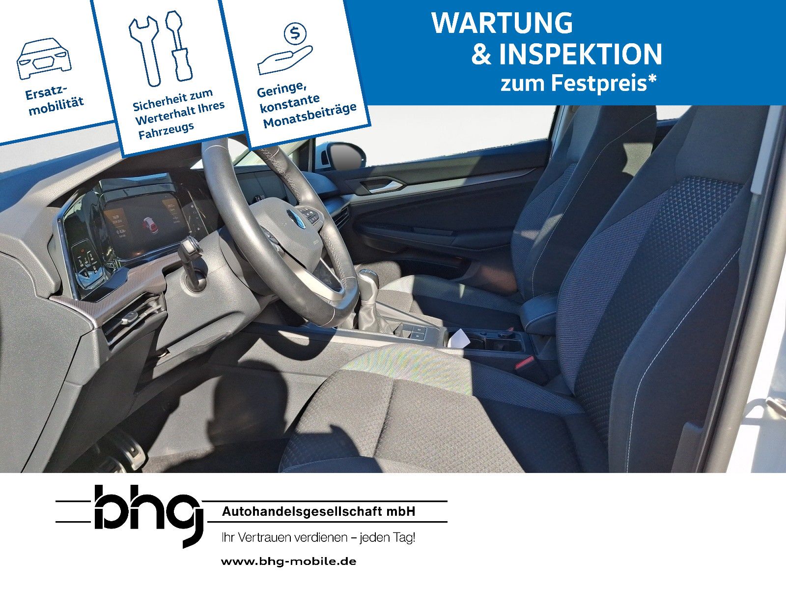 Volkswagen Golf 2022 г. Белый, пробег 29571 км