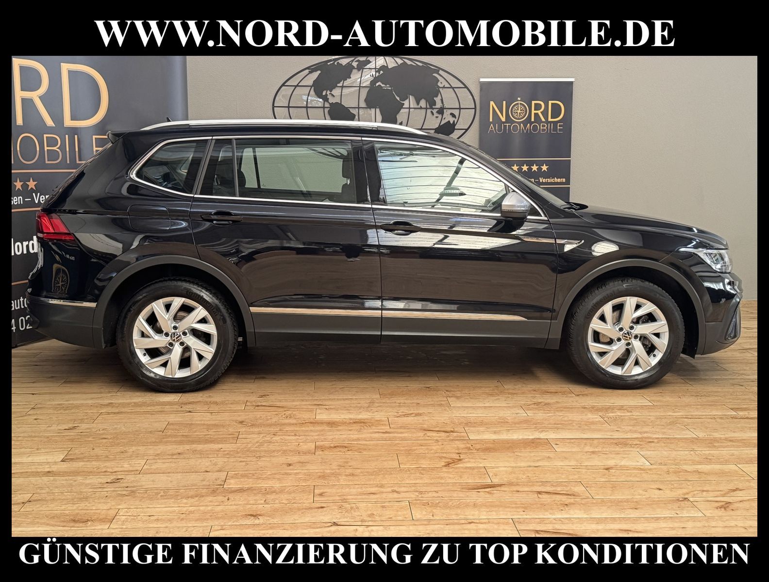 Volkswagen TIGUAN ALLSPACE 2025 г. Чёрный, пробег 45524 км