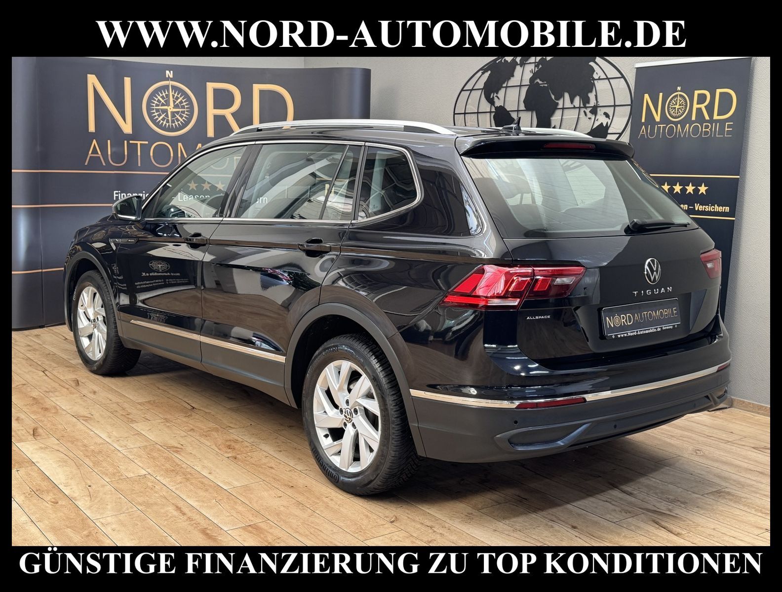 Volkswagen TIGUAN ALLSPACE 2025 г. Чёрный, пробег 45524 км