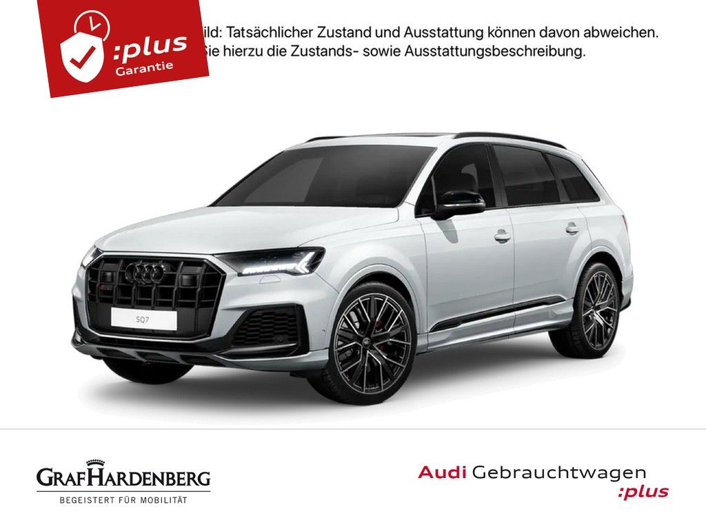 Audi SQ7 2023 г. Белый, пробег 39125 км