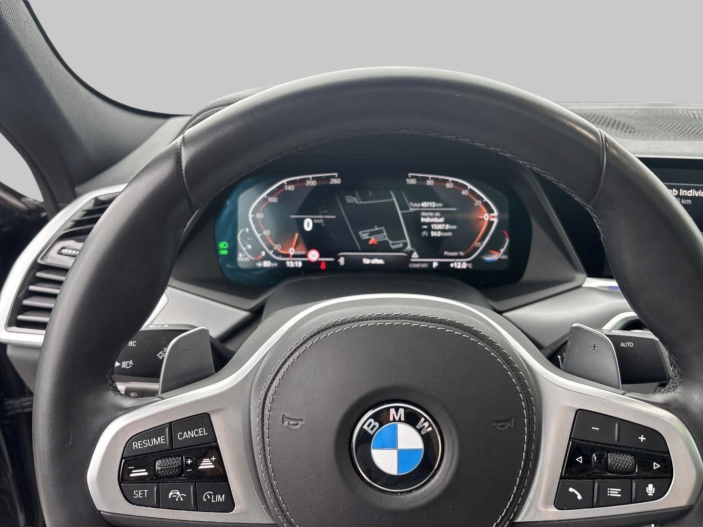BMW X6 2022 г. Чёрный, пробег 45112 км