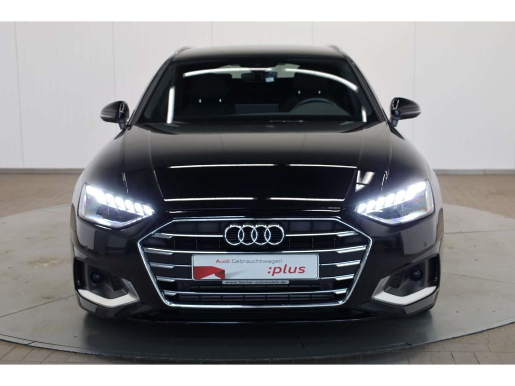 Audi A4 2023 г. Чёрный, пробег 32188 км