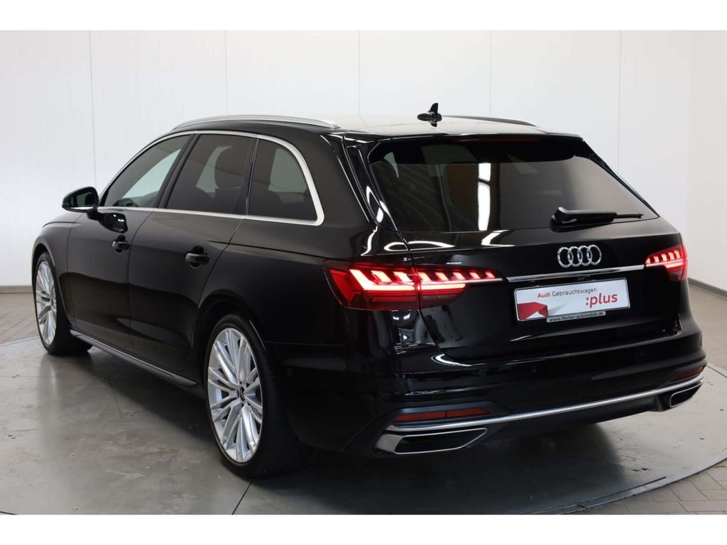 Audi A4 2023 г. Чёрный, пробег 32188 км