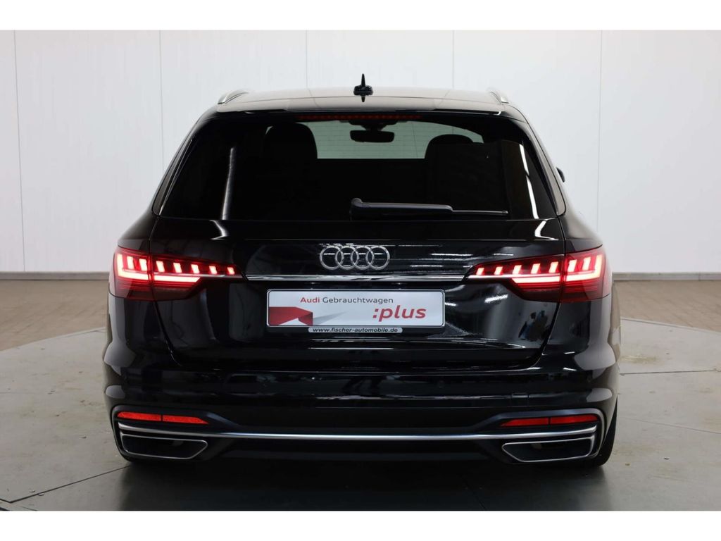 Audi A4 2023 г. Чёрный, пробег 32188 км