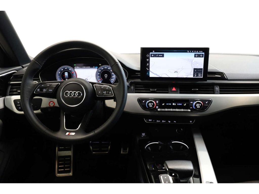 Audi A4 2023 г. Чёрный, пробег 32188 км