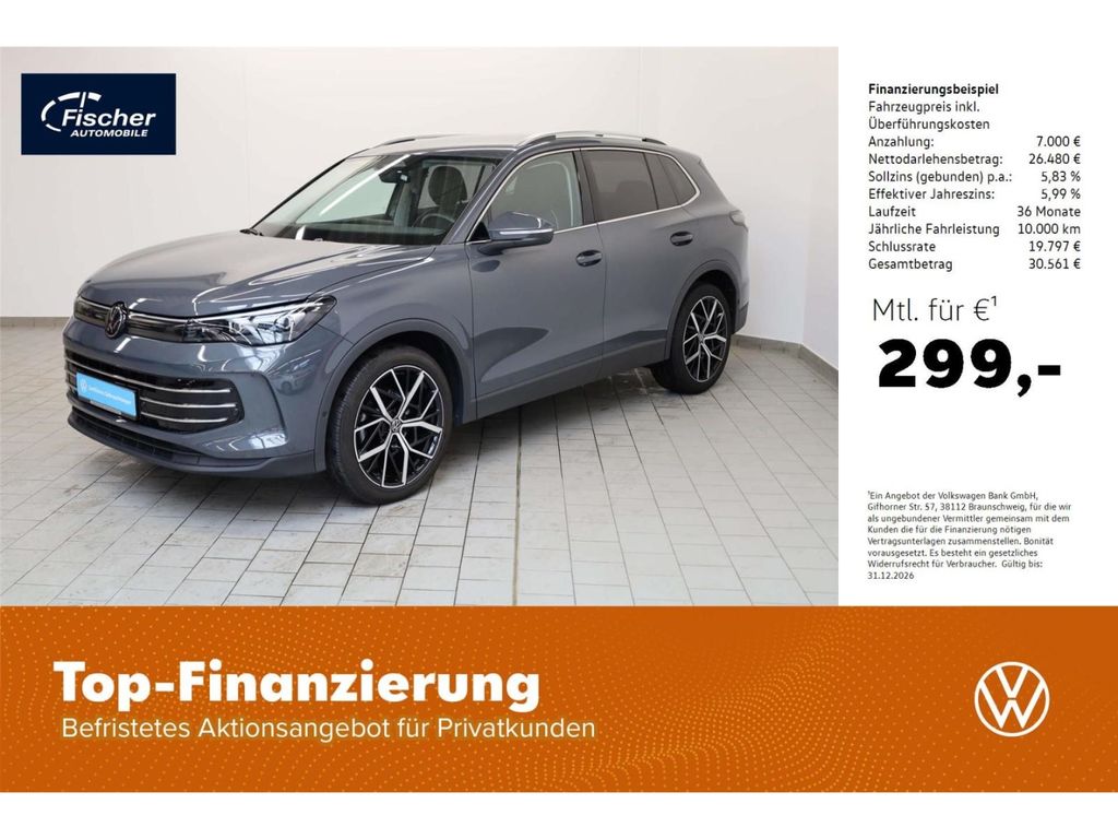 Volkswagen Tiguan 2024 г. Серый, пробег 30315 км