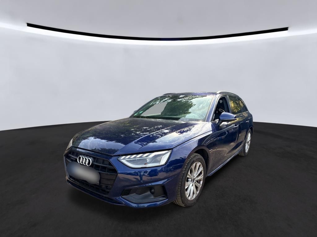 Audi A4 2022 г. Синий, пробег 48863 км