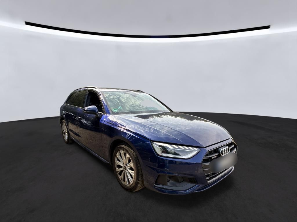 Audi A4 2022 г. Синий, пробег 48863 км