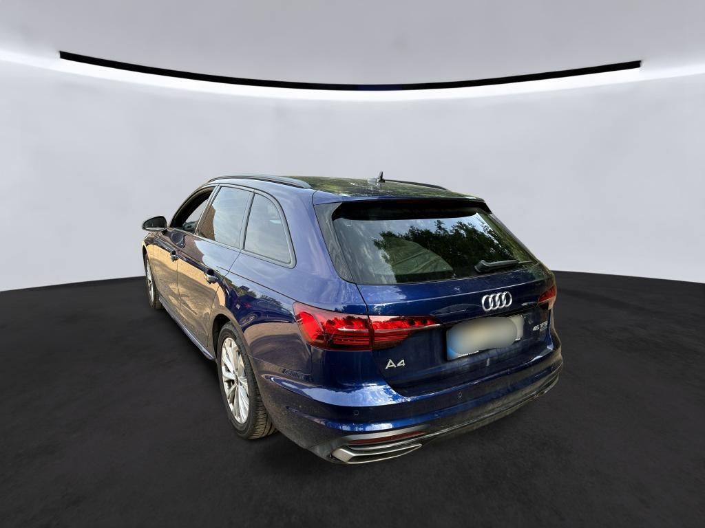 Audi A4 2022 г. Синий, пробег 48863 км