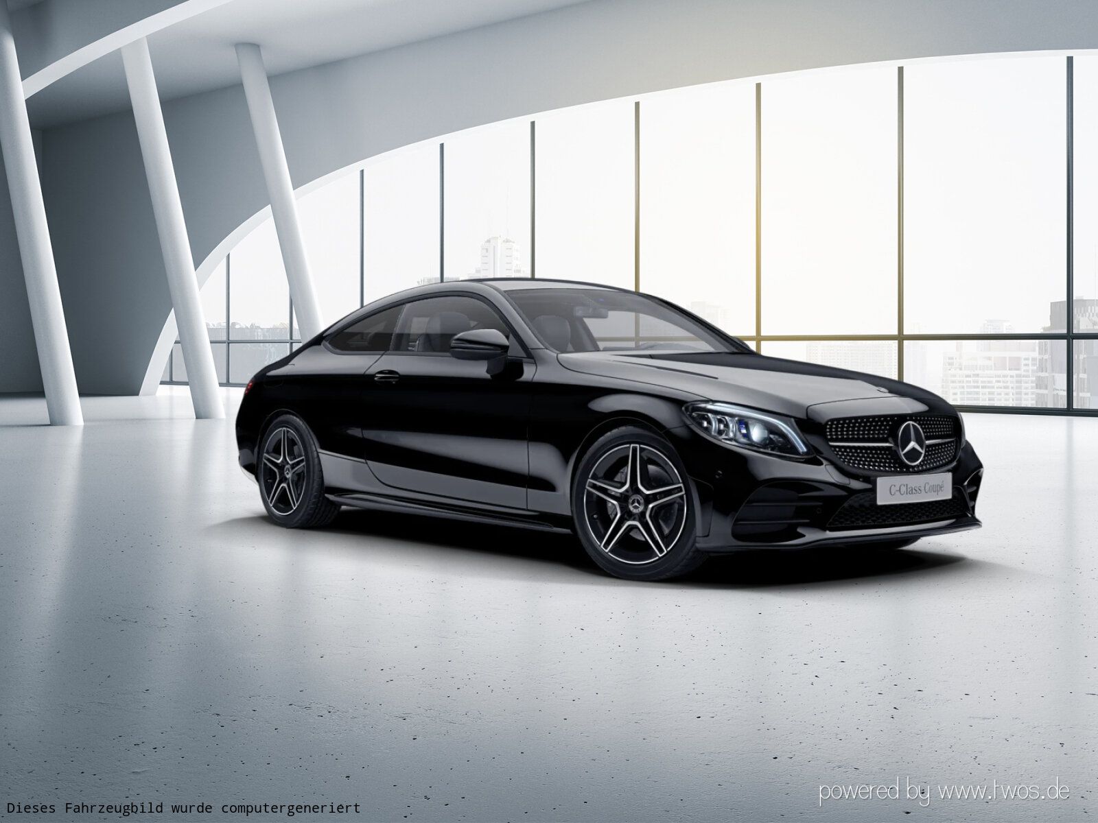 Mercedes-Benz C 220 2022 г. Чёрный, пробег 46722 км