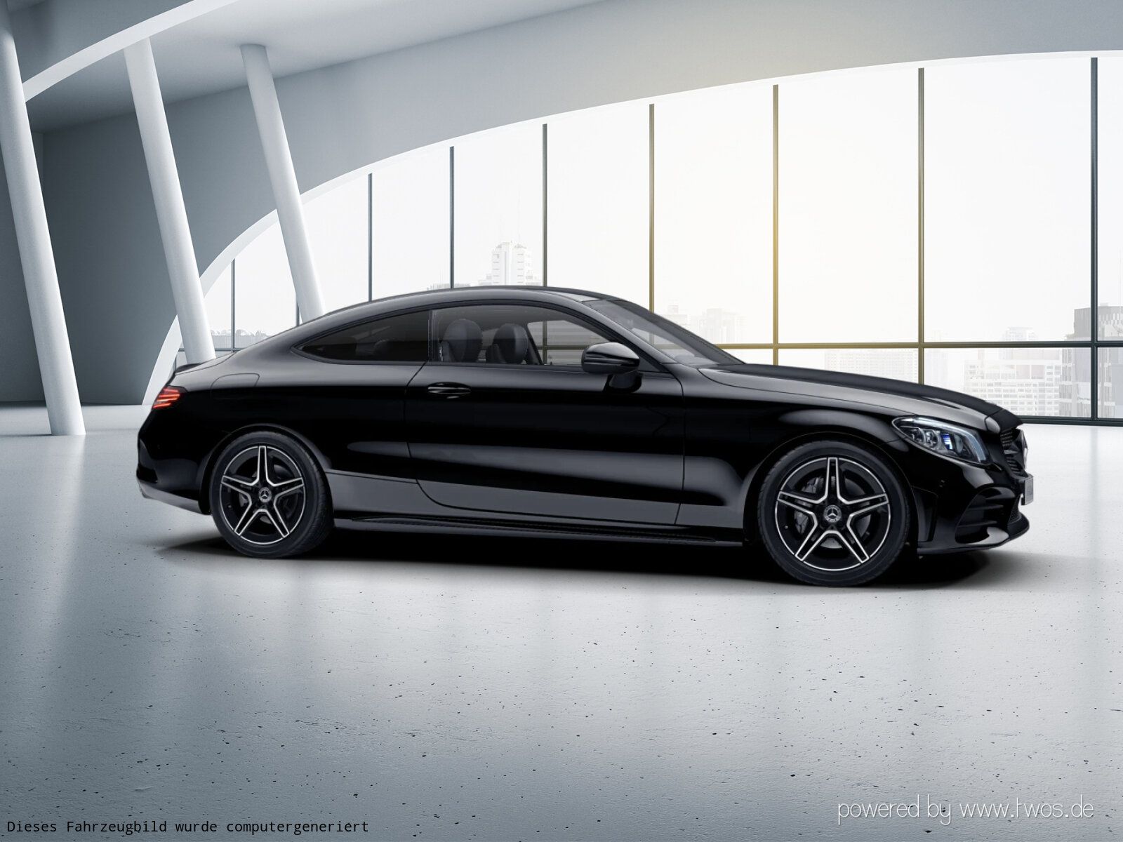 Mercedes-Benz C 220 2022 г. Чёрный, пробег 46722 км