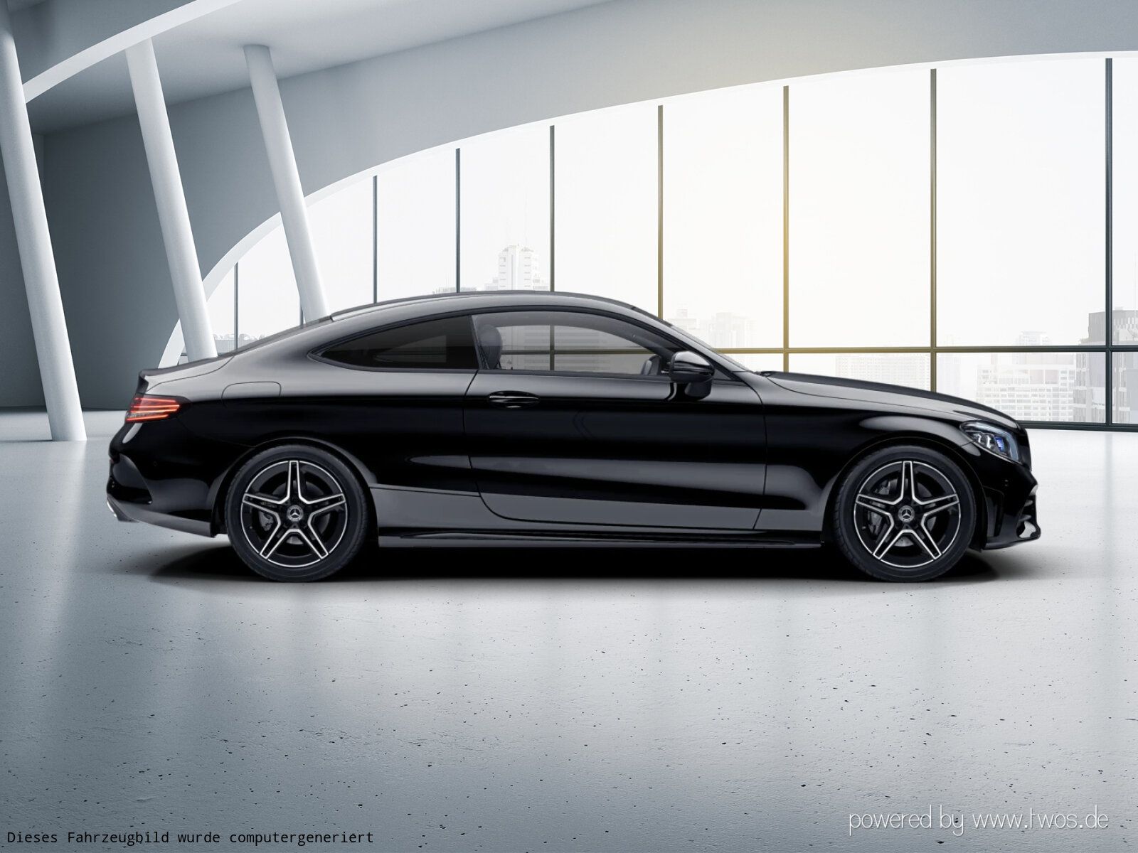 Mercedes-Benz C 220 2022 г. Чёрный, пробег 46722 км