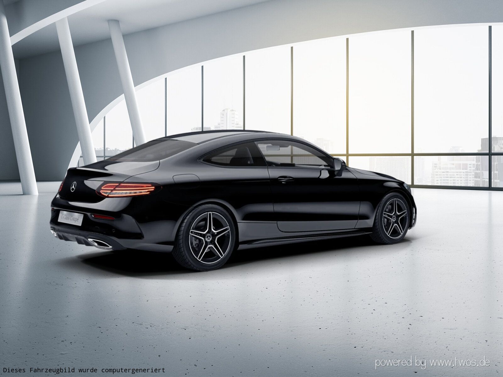 Mercedes-Benz C 220 2022 г. Чёрный, пробег 46722 км