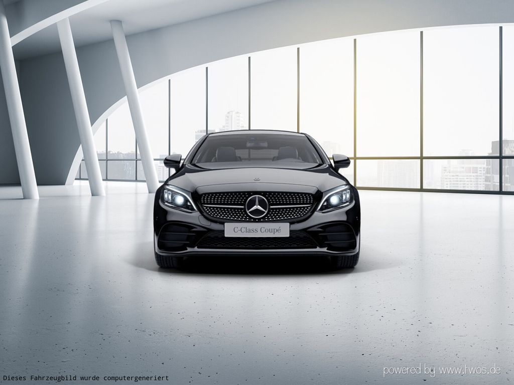 Mercedes-Benz C 220 2022 г. Чёрный, пробег 46722 км
