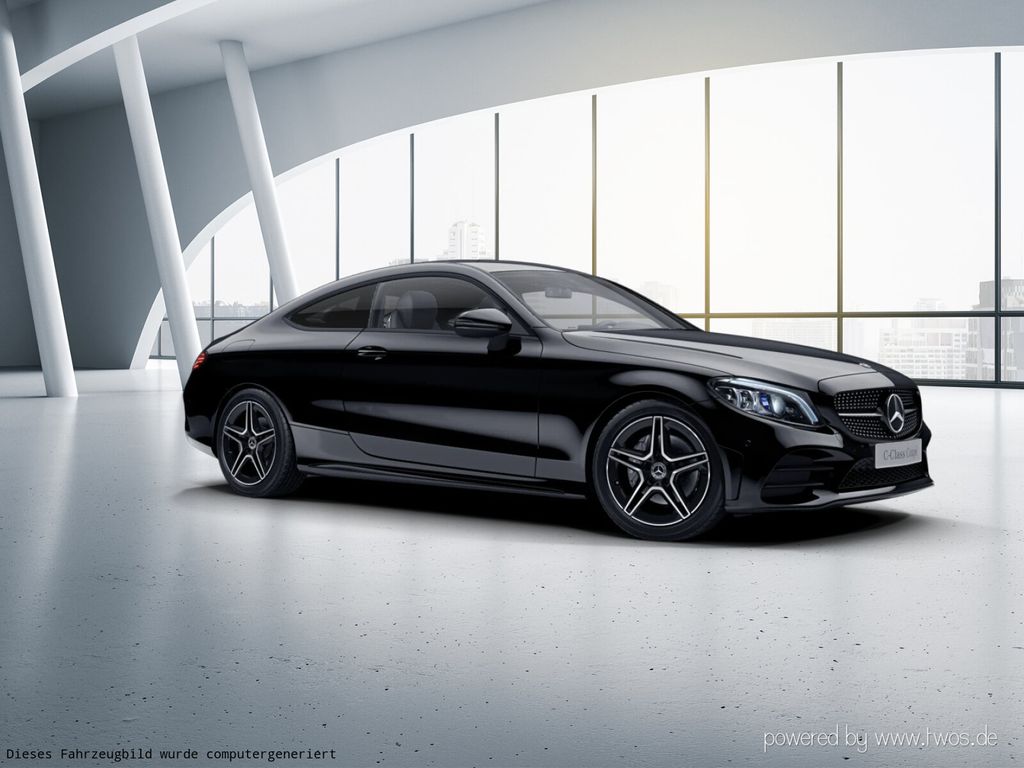Mercedes-Benz C 220 2022 г. Чёрный, пробег 46722 км