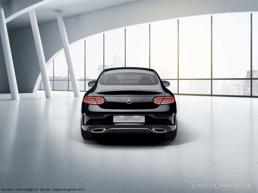 Mercedes-Benz C 220 2022 г. Чёрный, пробег 46722 км