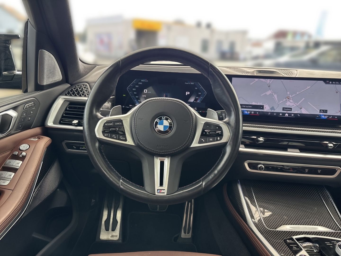 BMW X7 2023 г. Чёрный, пробег 51600 км