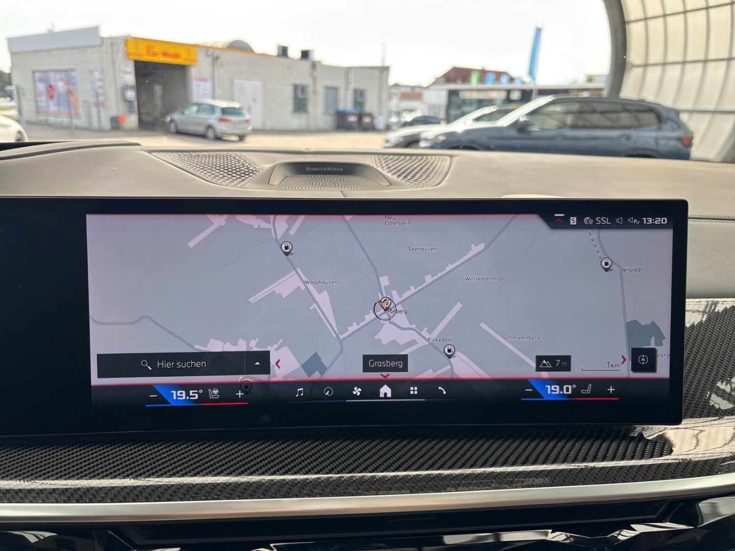BMW X7 2023 г. Чёрный, пробег 51600 км