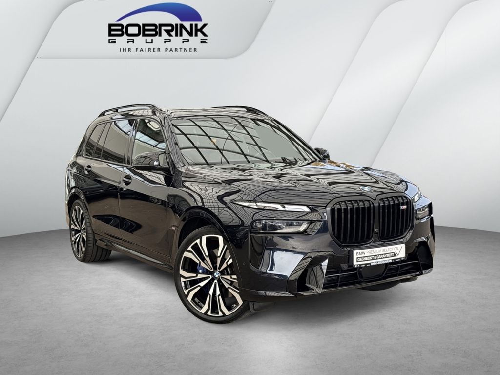 BMW X7 2023 г. Чёрный, пробег 51600 км