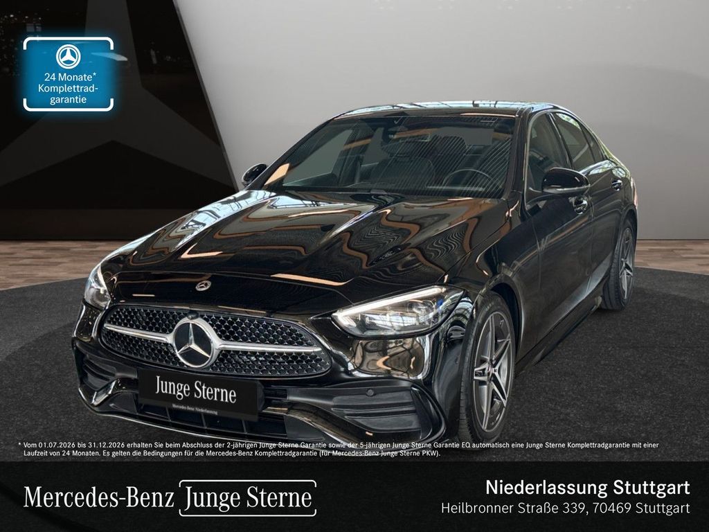 Mercedes-Benz C 300 2024 г. Чёрный, пробег 54880 км