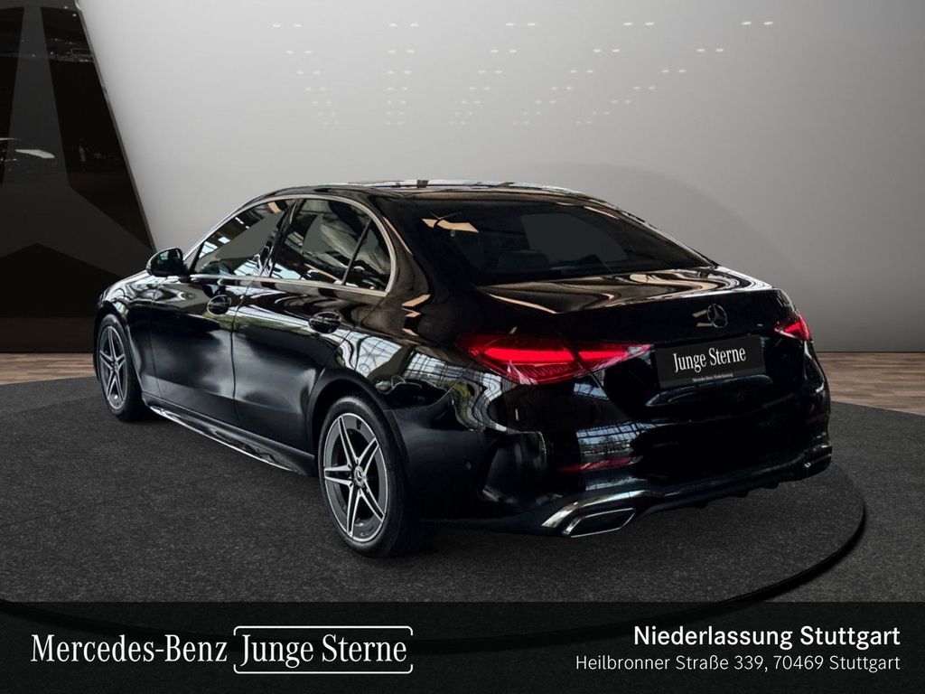 Mercedes-Benz C 300 2024 г. Чёрный, пробег 54880 км