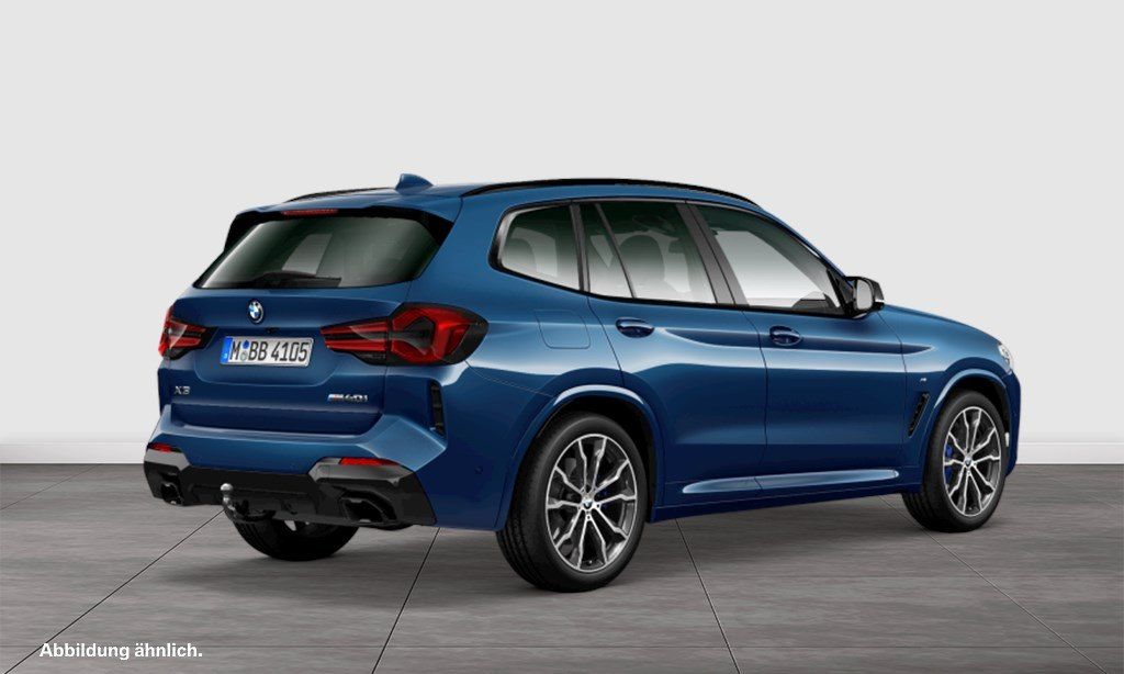 BMW X3 M40 2023 г. Синий, пробег 25828 км