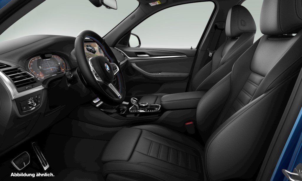 BMW X3 M40 2023 г. Синий, пробег 25828 км