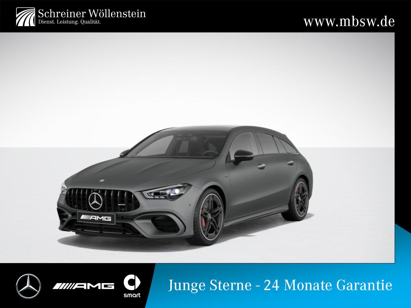 Mercedes-Benz CLA 45 AMG SHOOTING BRAKE 2024 г. Серый, пробег 30290 км