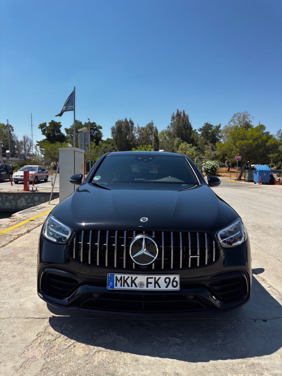 Mercedes-Benz GLC 63 AMG 2022 г. Чёрный, пробег 25000 км