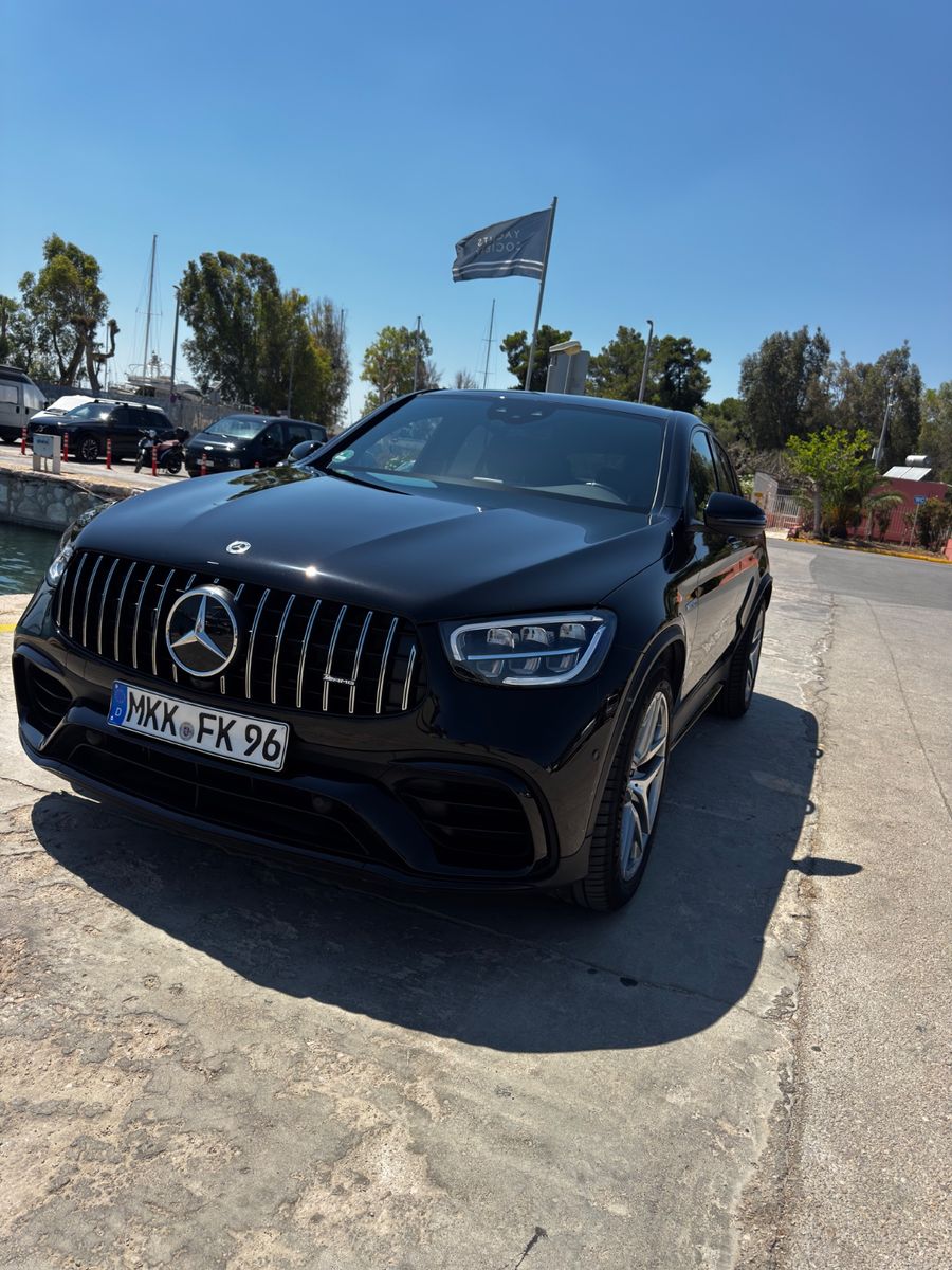 Mercedes-Benz GLC 63 AMG 2022 г. Чёрный, пробег 25000 км