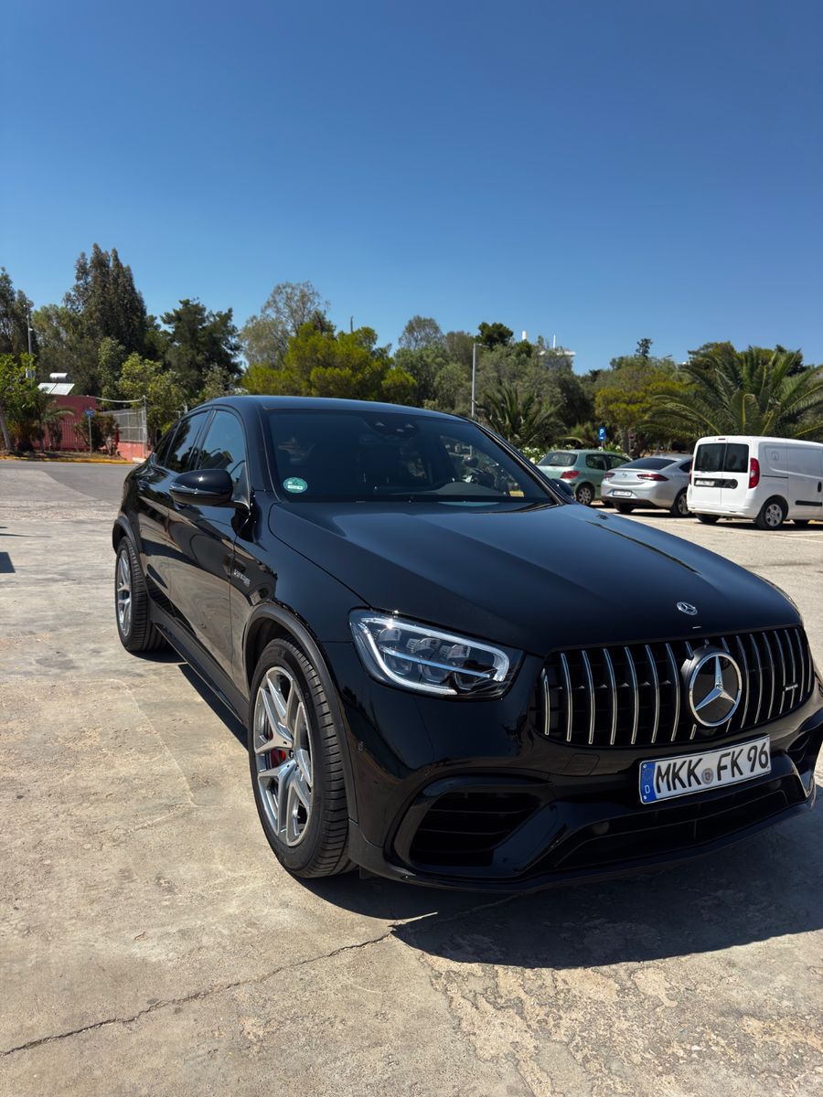 Mercedes-Benz GLC 63 AMG 2022 г. Чёрный, пробег 25000 км