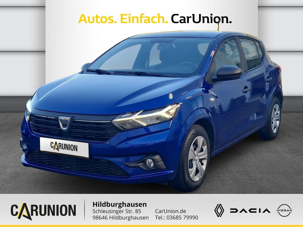 Dacia Sandero 2021 г. Синий, пробег 52074 км