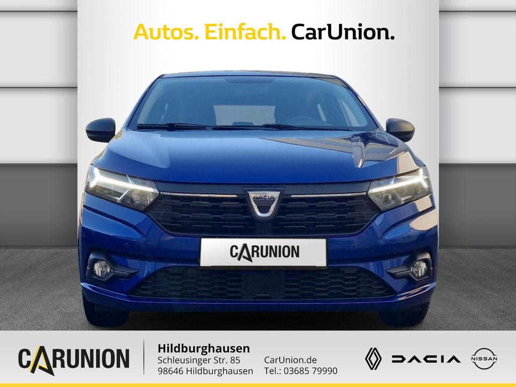 Dacia Sandero 2021 г. Синий, пробег 52074 км