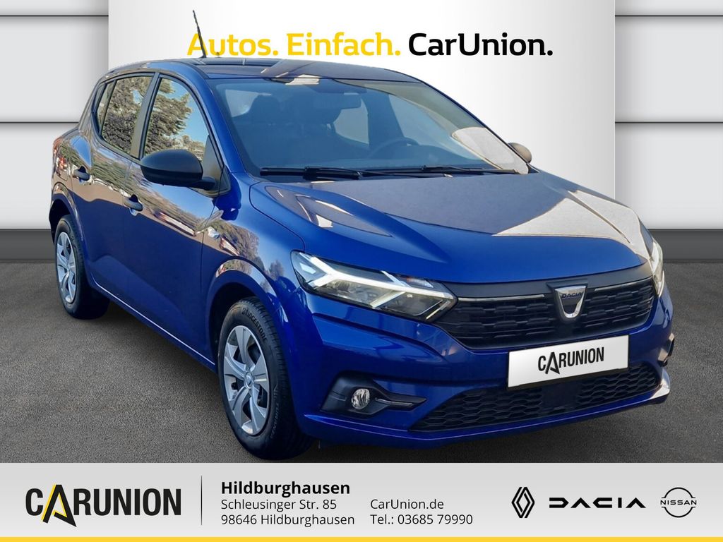 Dacia Sandero 2021 г. Синий, пробег 52074 км