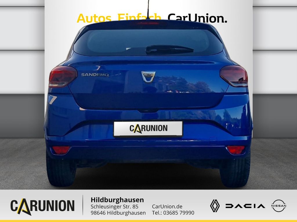 Dacia Sandero 2021 г. Синий, пробег 52074 км