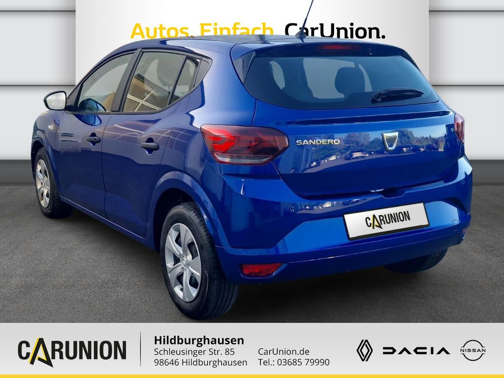 Dacia Sandero 2021 г. Синий, пробег 52074 км