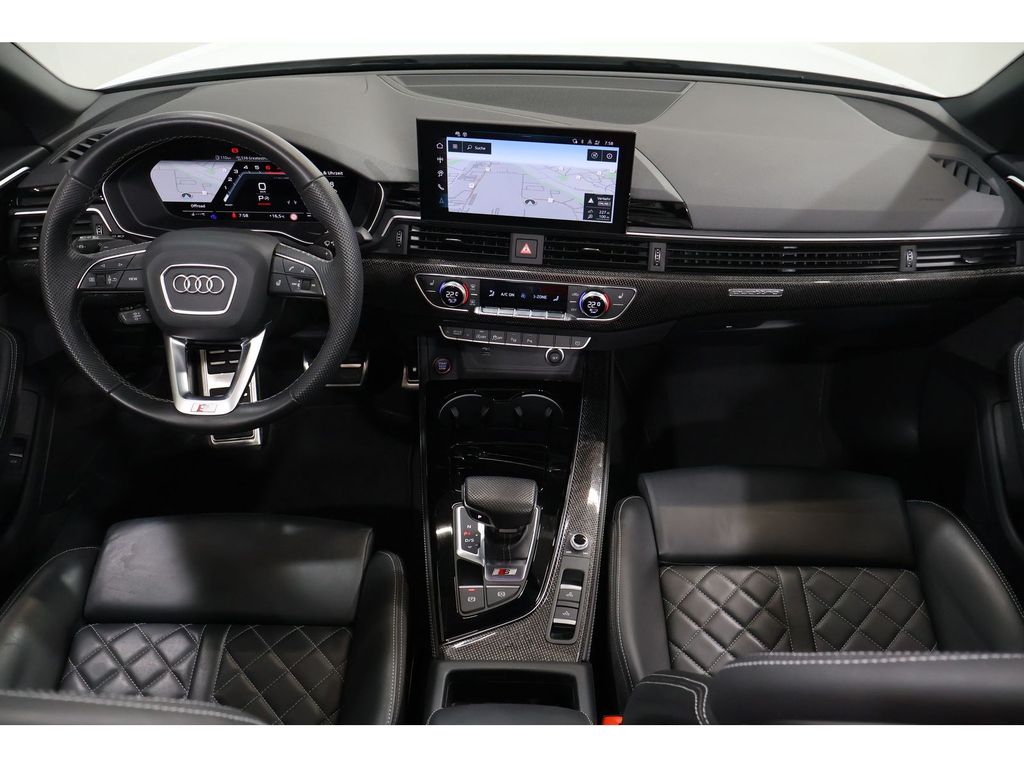 Audi S5 2024 г. Белый, пробег 30009 км