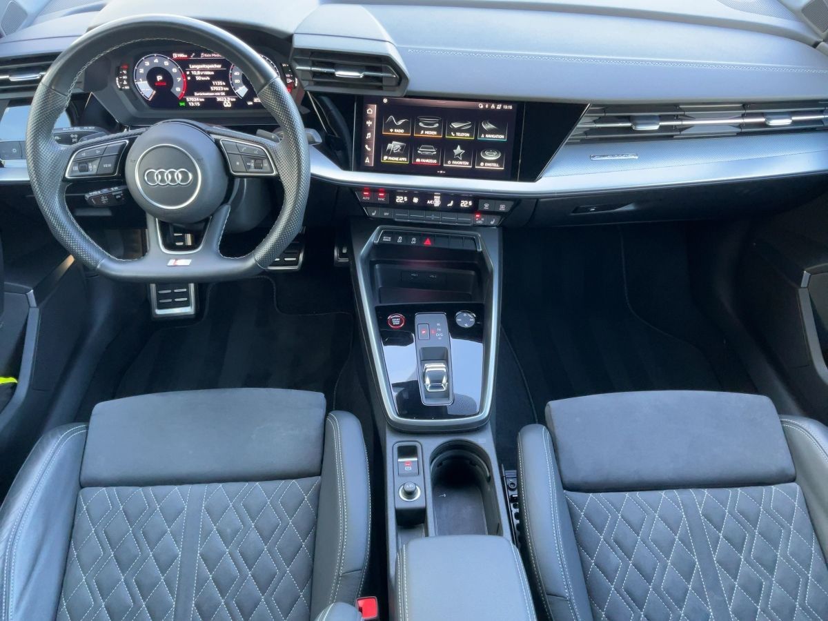 Audi S3 2023 г. Белый, пробег 57022 км