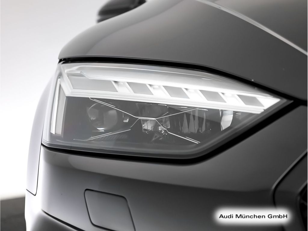 Audi A5 2023 г. Чёрный, пробег 40481 км