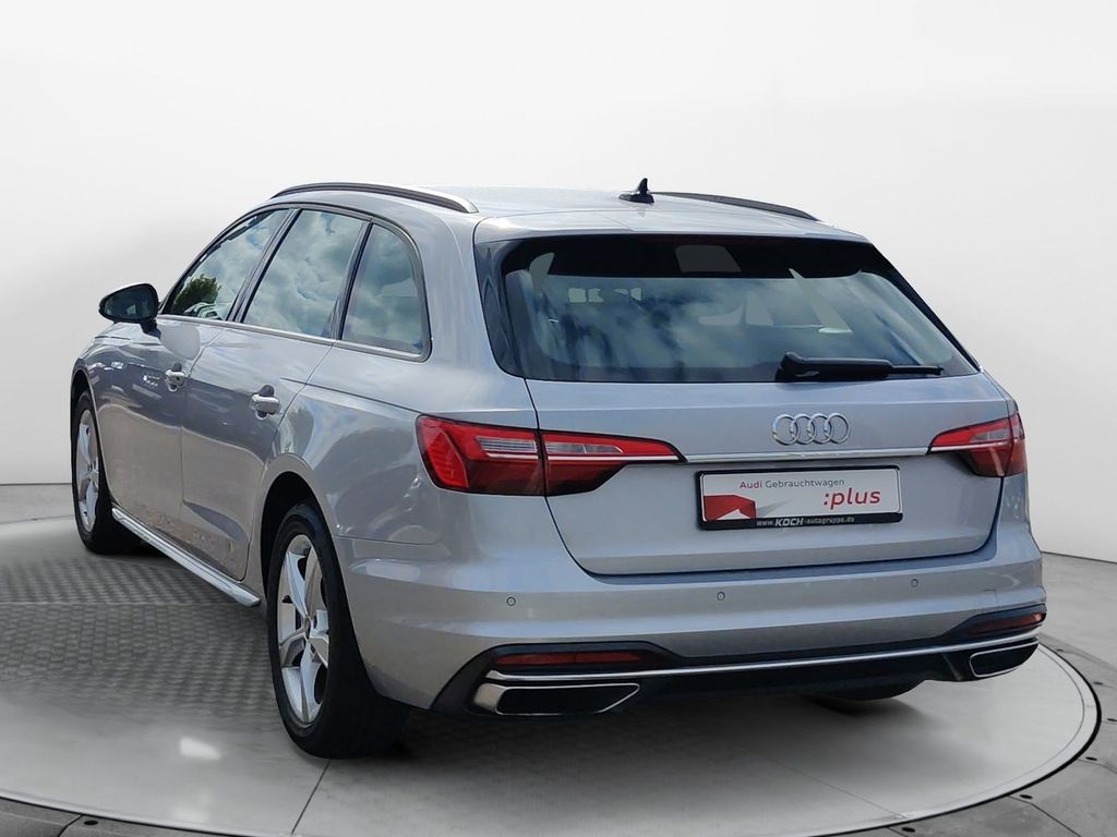 Audi A4 2023 г. Серебристый, пробег 49300 км