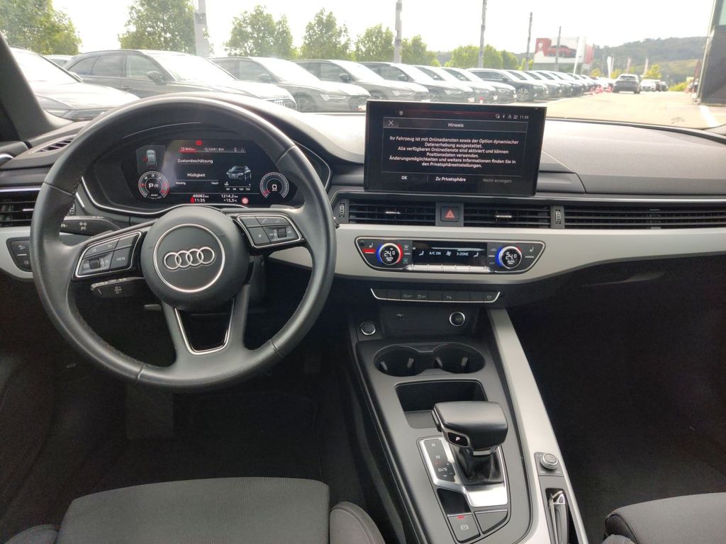 Audi A4 2023 г. Серебристый, пробег 49300 км